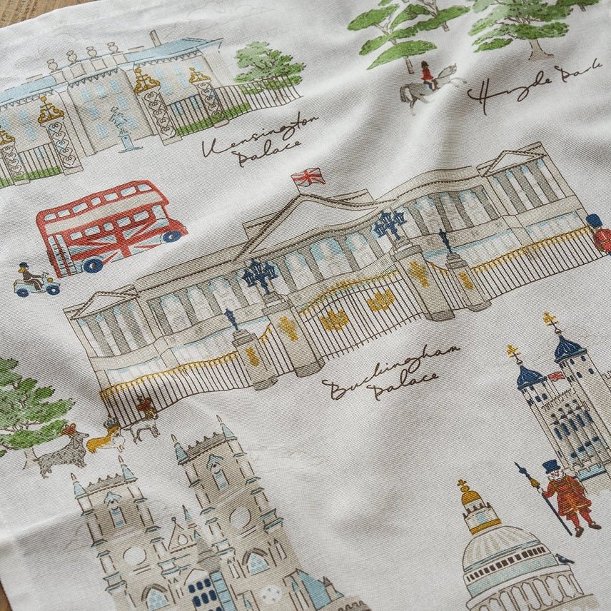 Sophie Allport London Tea Towel - Ruby&