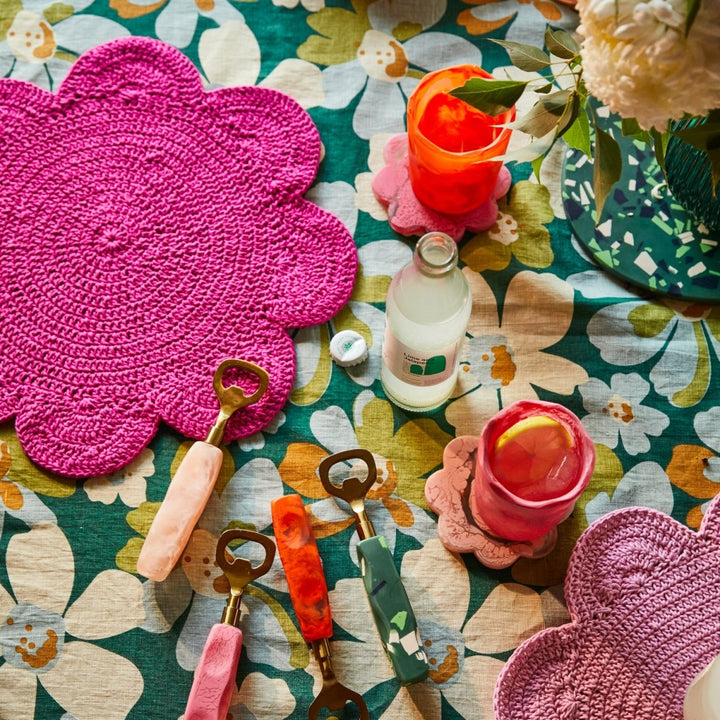 Spilsby Linen Table Cloth - Sage x Clare - Ruby's Home Store