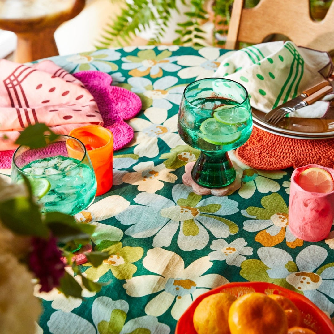 Spilsby Linen Table Cloth - Sage x Clare - Ruby's Home Store