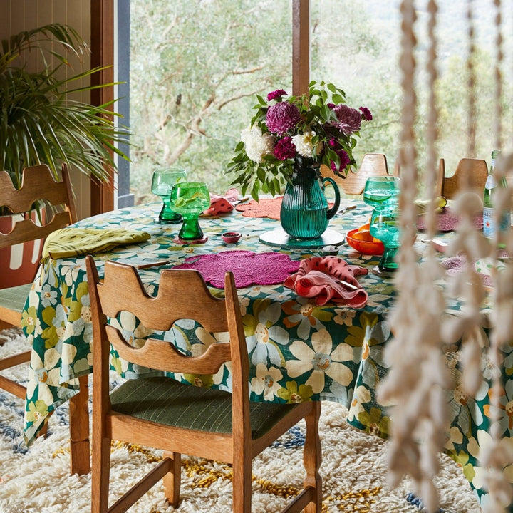 Spilsby Linen Table Cloth - Sage x Clare - Ruby's Home Store