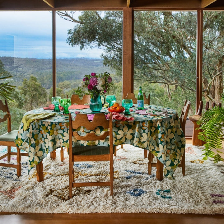 Spilsby Linen Table Cloth - Sage x Clare - Ruby's Home Store