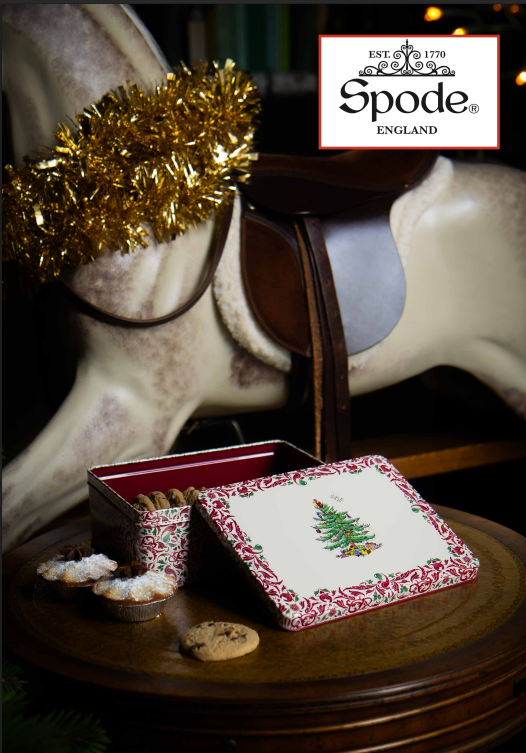 Spode Christmas Biscuit Tin
