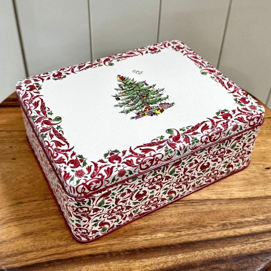 Spode Christmas Biscuit Tin - Ruby's Home Store