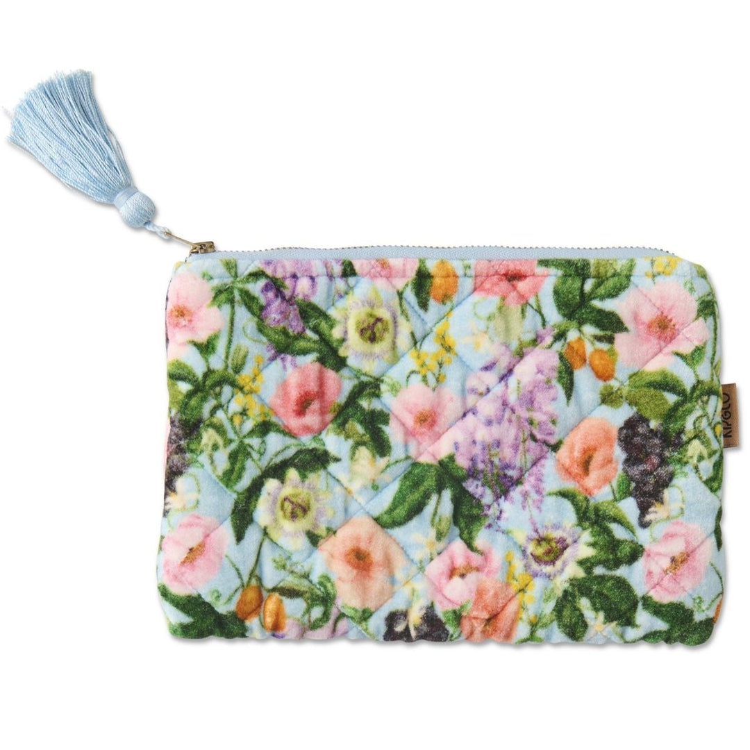 Spring in the Air Velvet Cosmetic Purse - Kip & Co - Ruby's Home Store