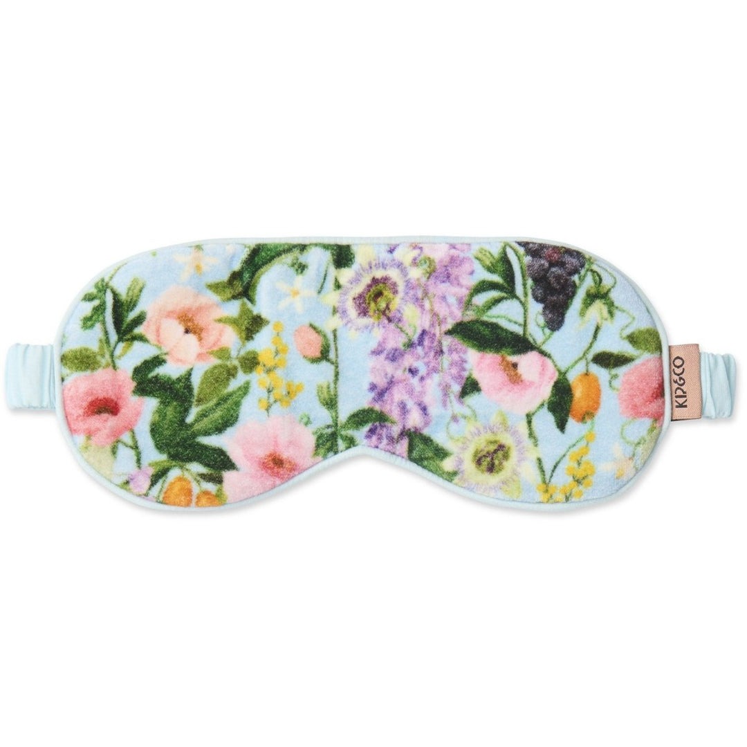 Spring in the Air Velvet Eye Mask Bon Bon - Kip & Co - Ruby's Home Store