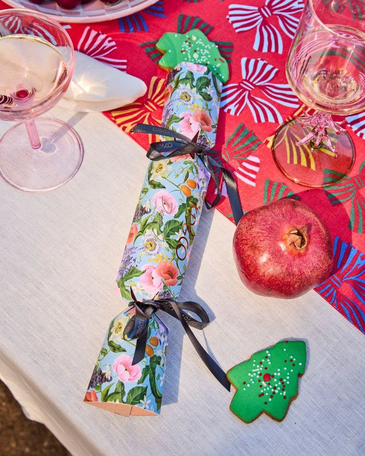 Spring in the Air Velvet Eye Mask Bon Bon - Kip & Co - Ruby's Home Store