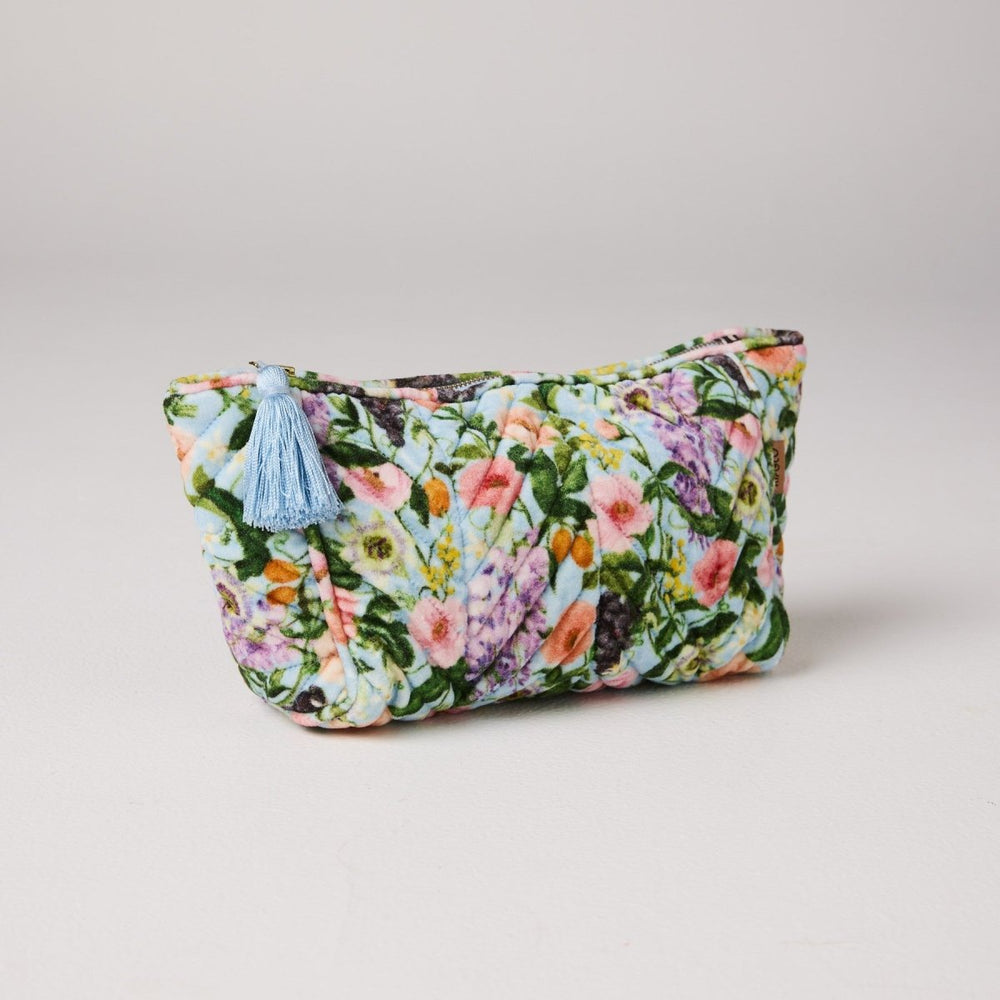 Spring in the Air Velvet Toiletry Bag - Kip & Co - Ruby's Home Store
