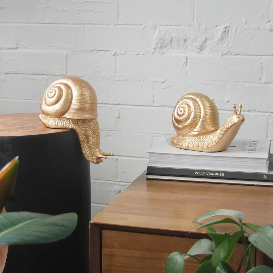 Table Snail - White Moose - Ruby's Home Store