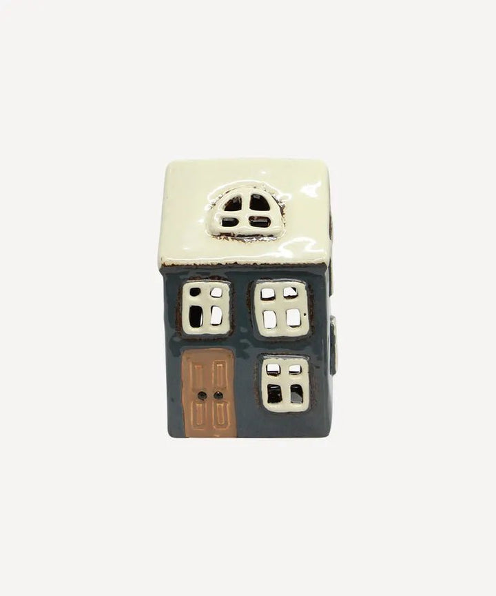 Tea Light House - Navy - Ruby's Home Store