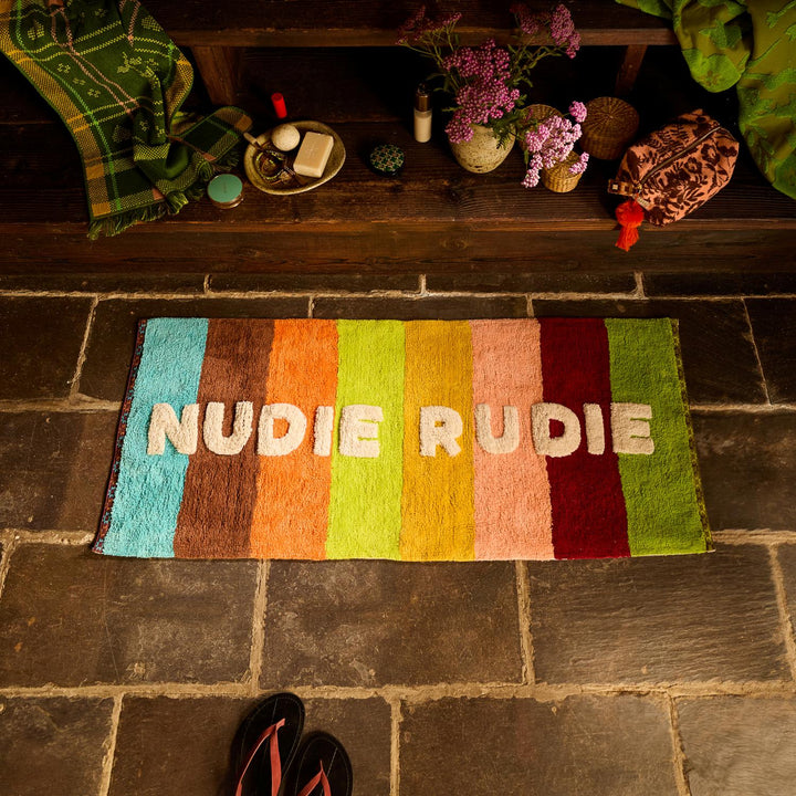 Tilda Nudie Rudie Bath Runner - Sage x Clare