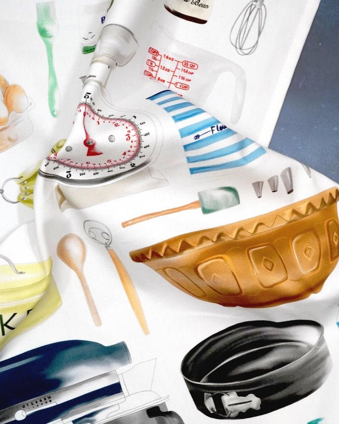 Time To Bake Tea Towel - Corrine Alexander - Ruby&
