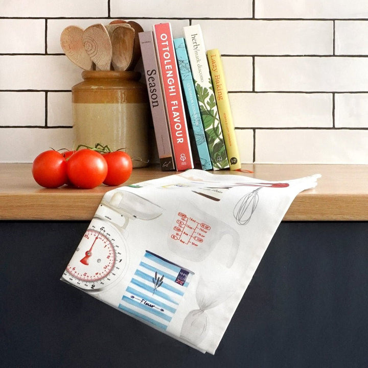 Time To Bake Tea Towel - Corrine Alexander - Ruby&