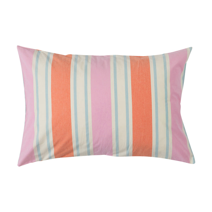 Tishy Cotton Pillowcase Set - Dahlia- Sage x Clare