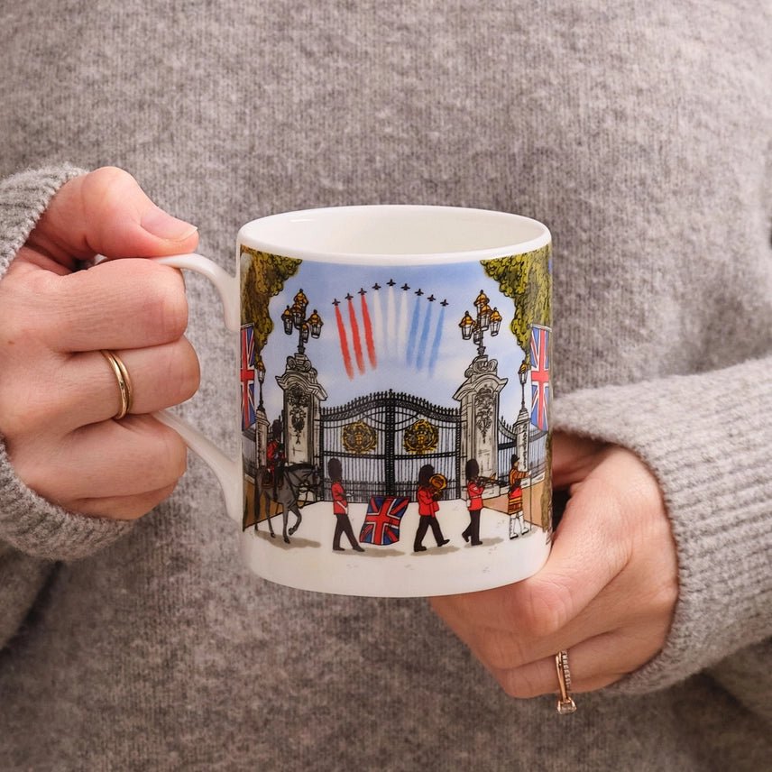 Trooping The Colour Mug - Victoria Eggs - Ruby&