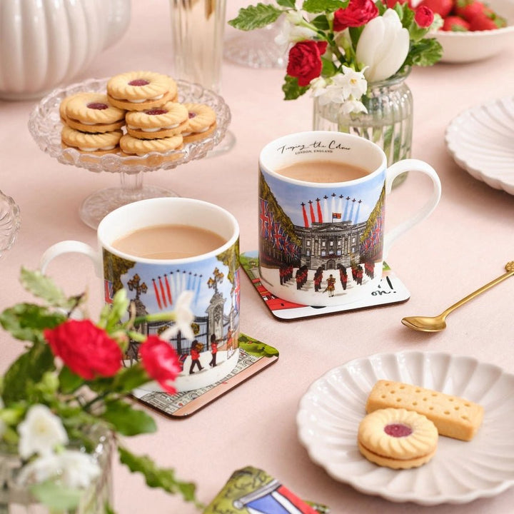 Trooping The Colour Mug - Victoria Eggs - Ruby&