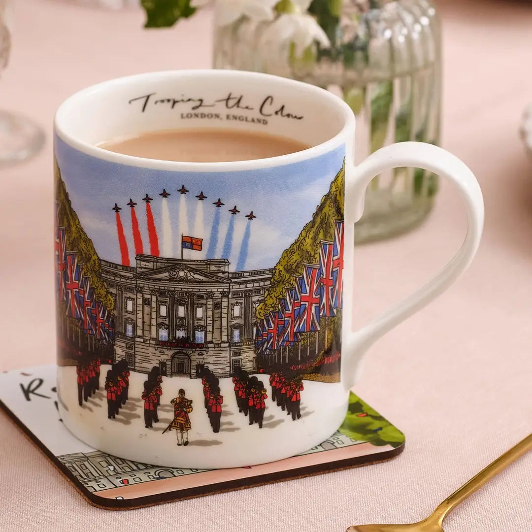 Trooping The Colour Mug - Victoria Eggs