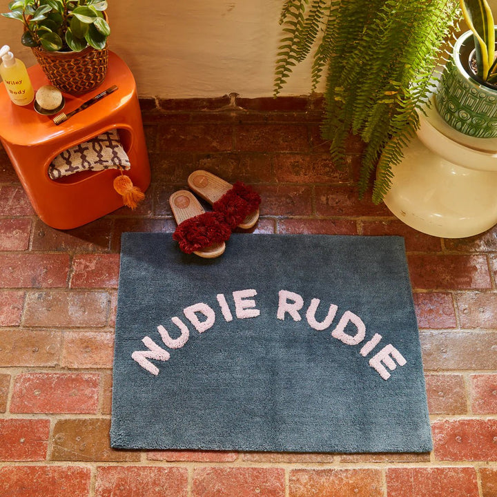 Tula Nudie Rudie Bath Mat - Denim - Ruby's Home Store