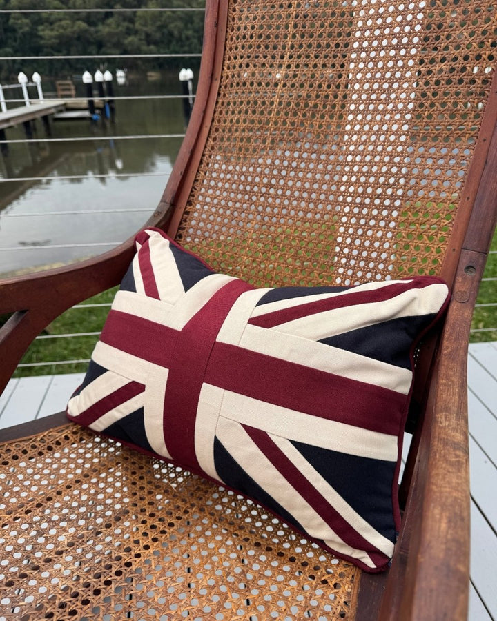 Union Jack Cushion - Ruby&