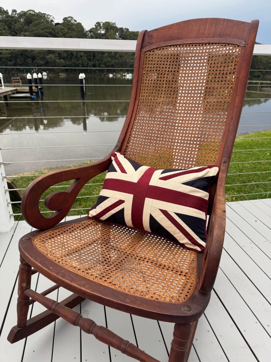 Union Jack Cushion - Ruby&