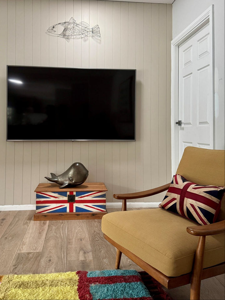 Silk Union Jack Cushion