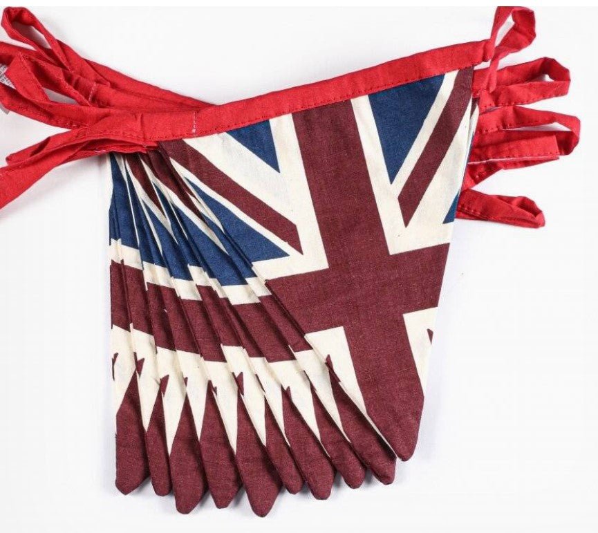 Union Jack Fabric Bunting - Ruby's Home Store