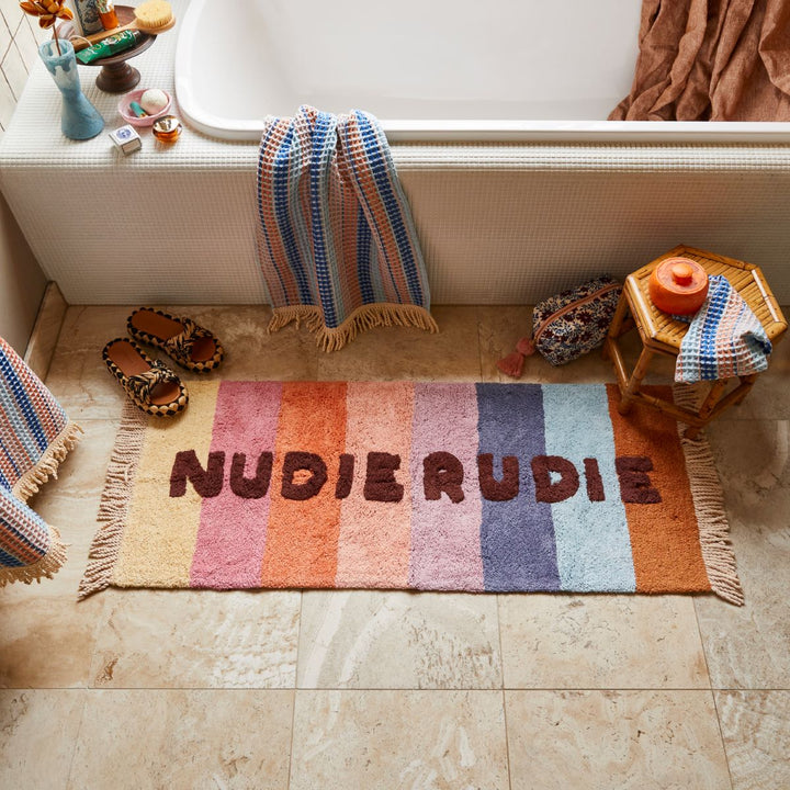 Valli Nudie Rudie Bath Mat Runner - Sage x Clare - Ruby's Home Store