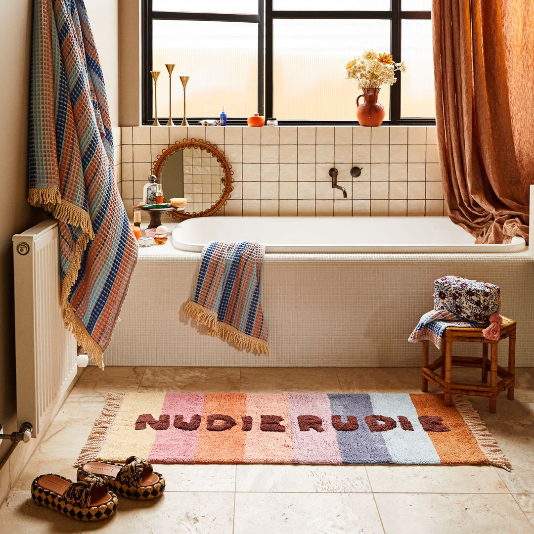 Valli Nudie Rudie Bath Mat Runner - Sage x Clare - Ruby's Home Store