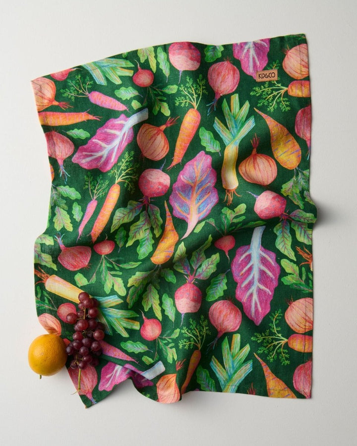 Veggie Soup Tea Towel - Kip & Co - Ruby's Home Store