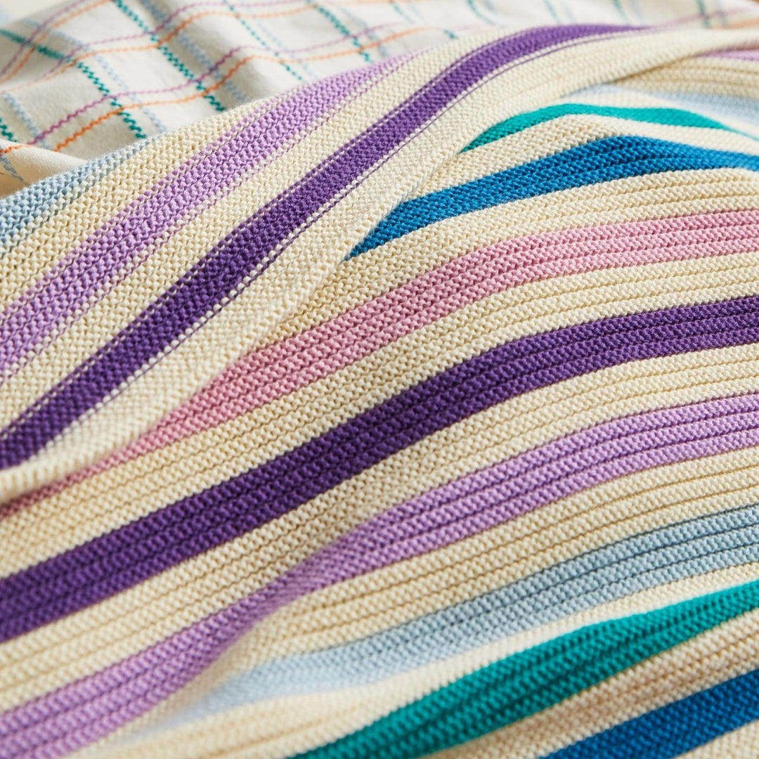 Ventnor Ribbed Knit Throw - Sage x Clare - Ruby's Home Store