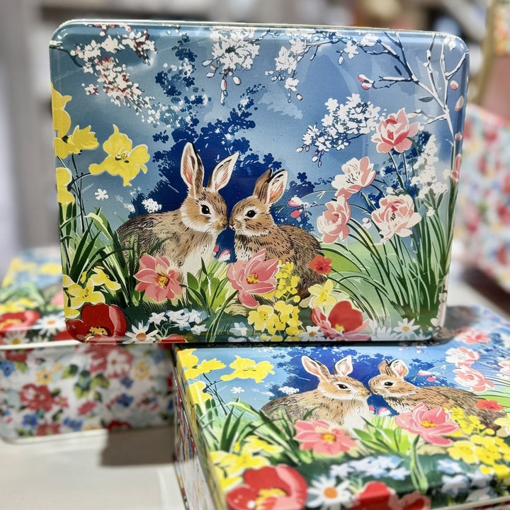 Vintage Easter Biscuit Tin - Ruby's Home Store