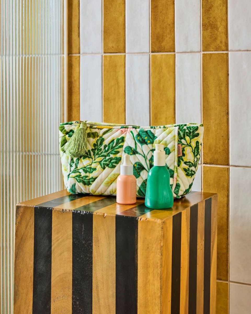 Wander Velvet Toiletry Bag - Kip & Co - Ruby's Home Store