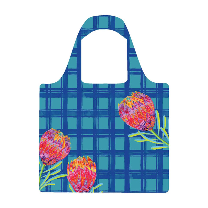 Warratah Shopping Bag - Ruby Olive