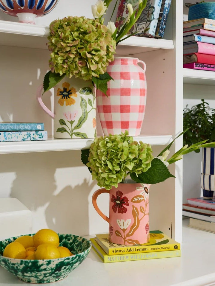 White Meadow Jug - Jones & Co - Ruby's Home Store