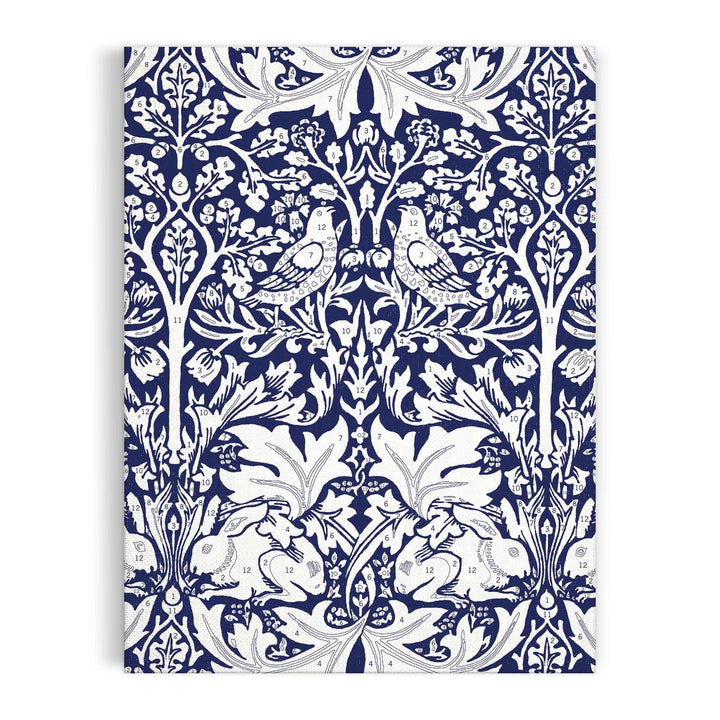William Morris Brother Rabbit Paint by Number Kit - Ruby's Home Store