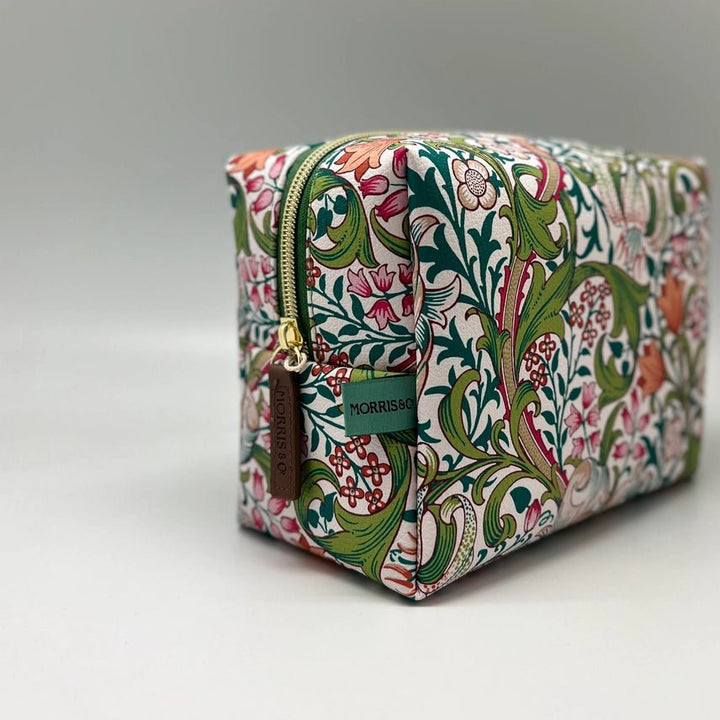 William Morris Cosmetic Toiletries Bag - Ruby&