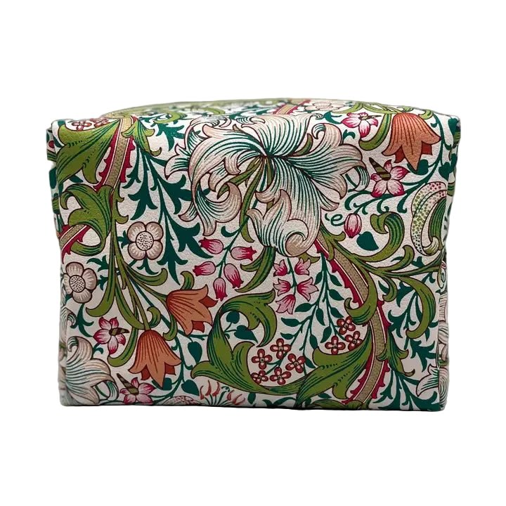 William Morris Cosmetic Toiletries Bag - Ruby&