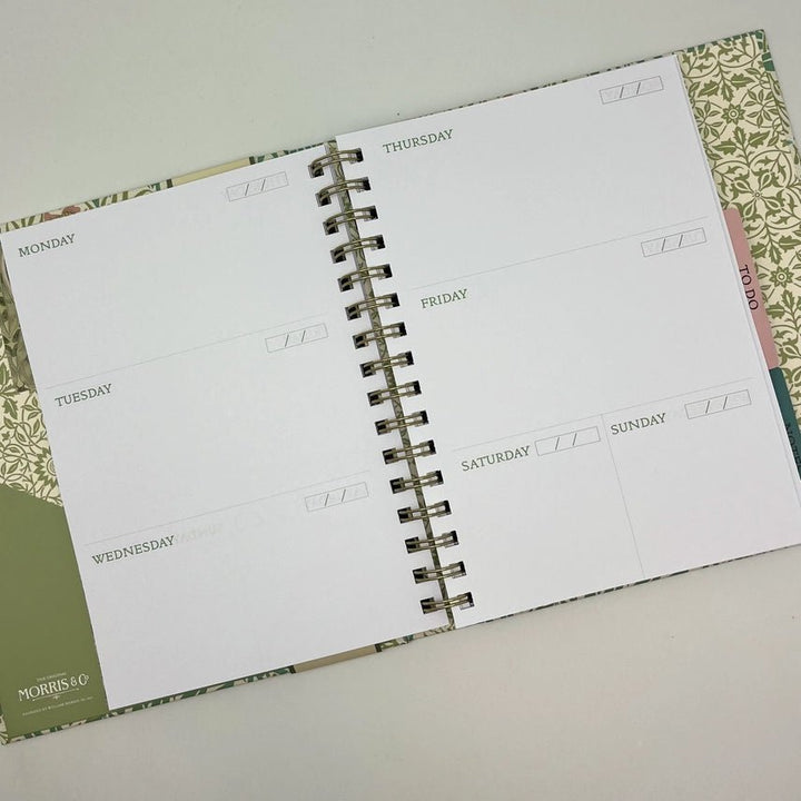William Morris Daily Organiser - Ruby&
