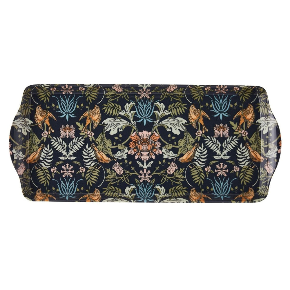 William Morris Finch and Flower Small Tray - Ruby's Home Store