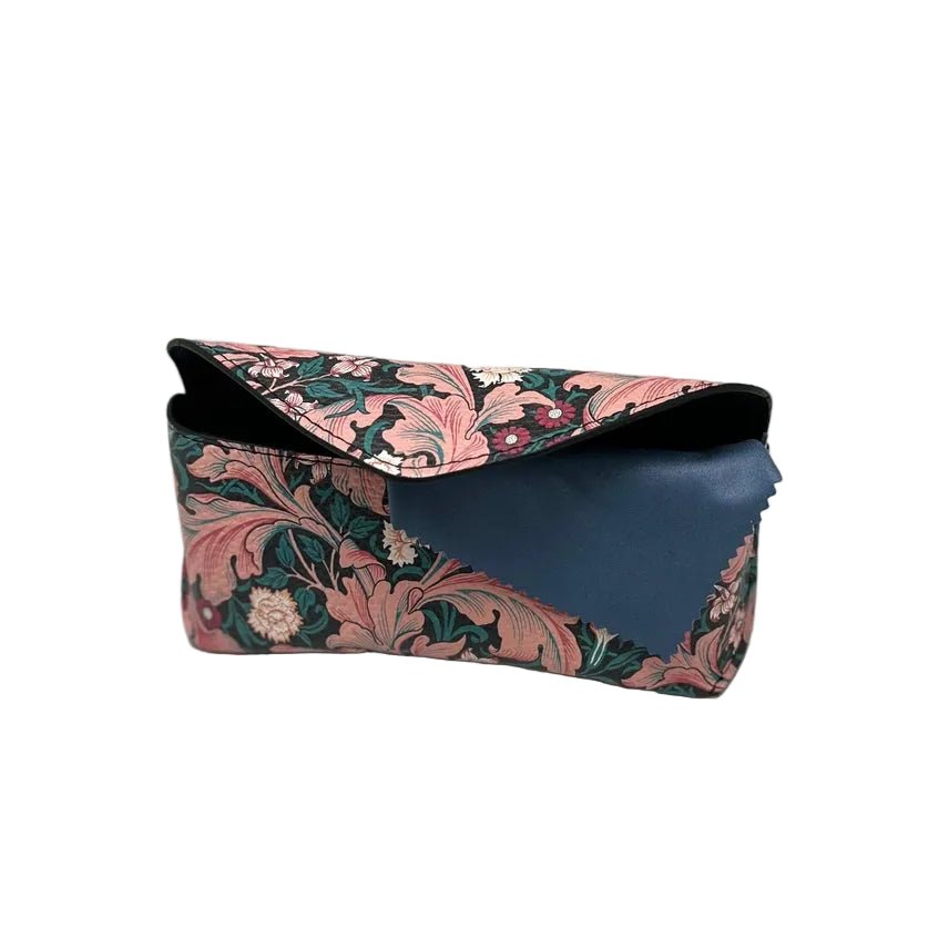 William Morris Glasses Case - Ruby&