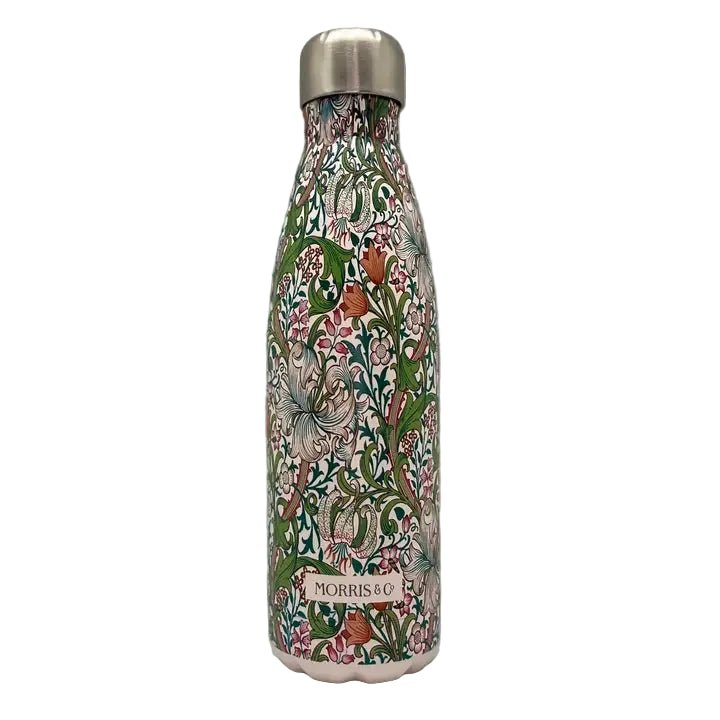 William Morris Insulated Water Bottle - Ruby&