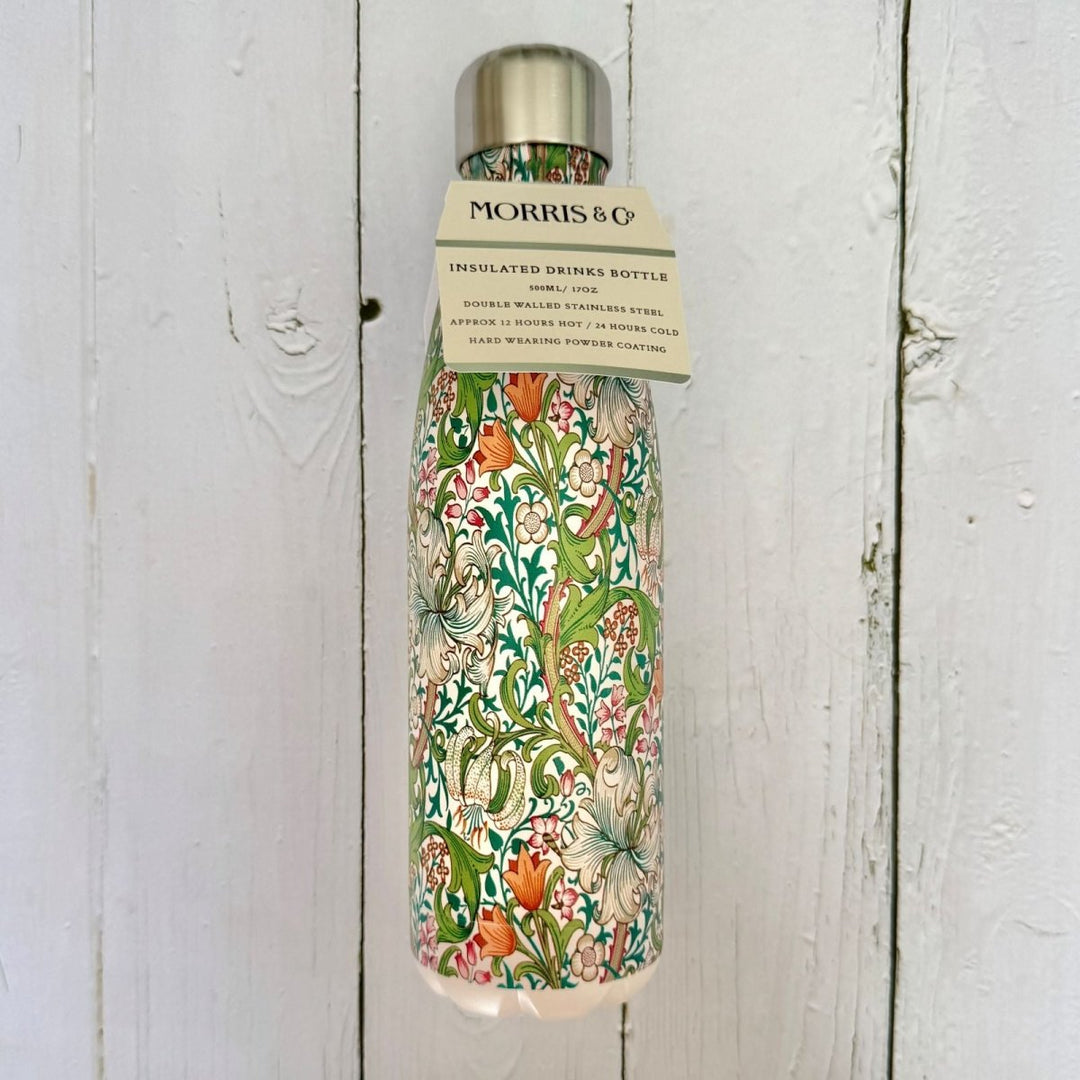 William Morris Insulated Water Bottle - Ruby&
