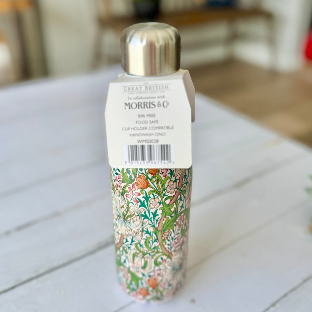 William Morris Insulated Water Bottle - Ruby&