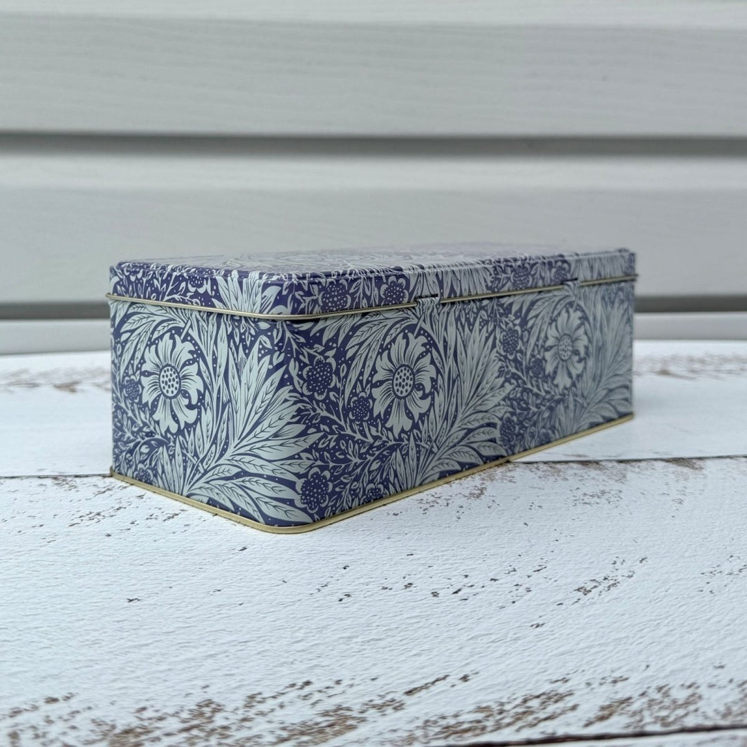 William Morris Marigold Deep Rectangle Tin - Ruby's Home Store