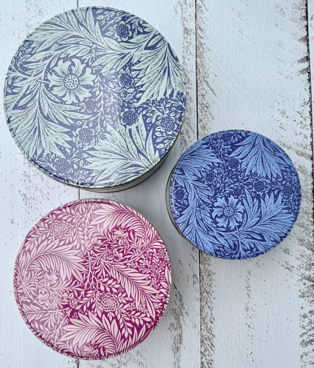 William Morris Marigold Round Cake Tins - Set of 3 - Ruby's Home Store