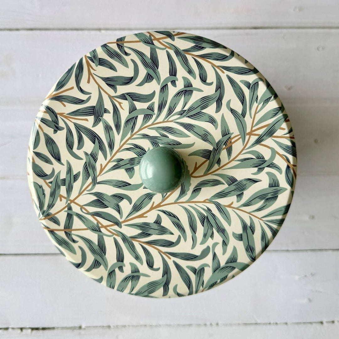 William Morris Willow Bough Biscuit Barrel - Ruby's Home Store