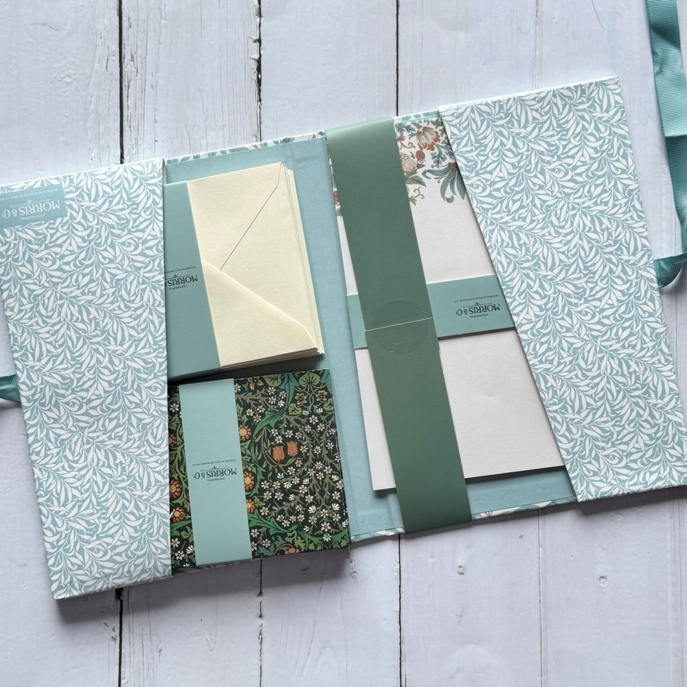 William Morris - Willow Boughs - Letter Writing Set - Ruby's Home Store