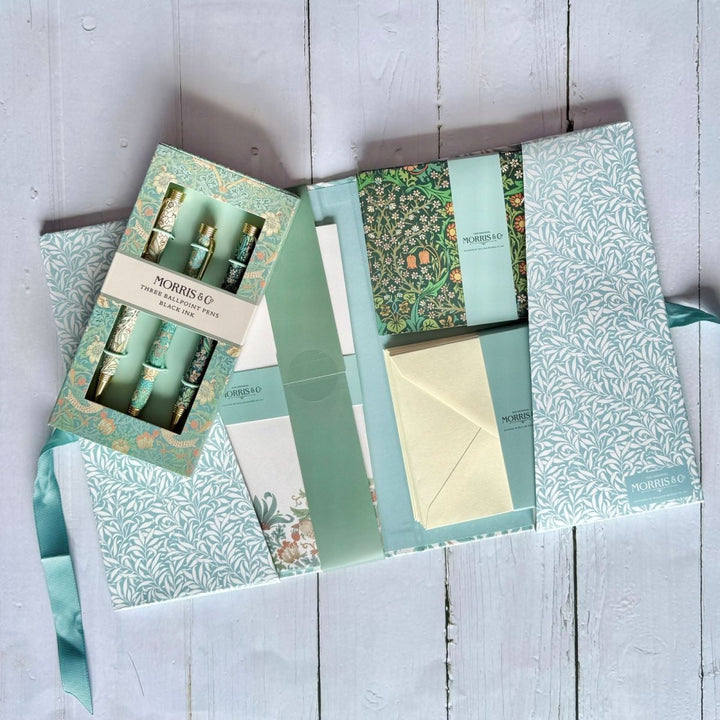 William Morris - Willow Boughs - Letter Writing Set - Ruby&