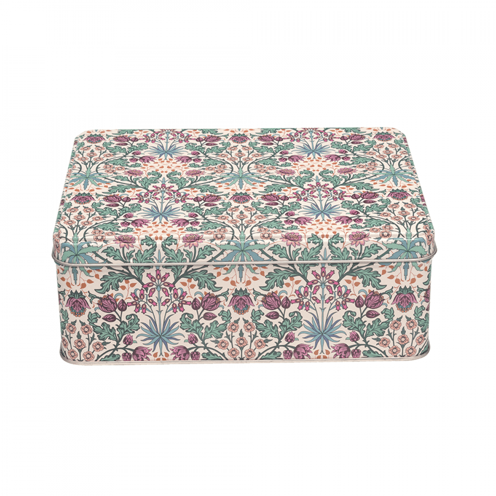 William Morris Woodland Weeds Biscuit Tin - Ruby's Home Store
