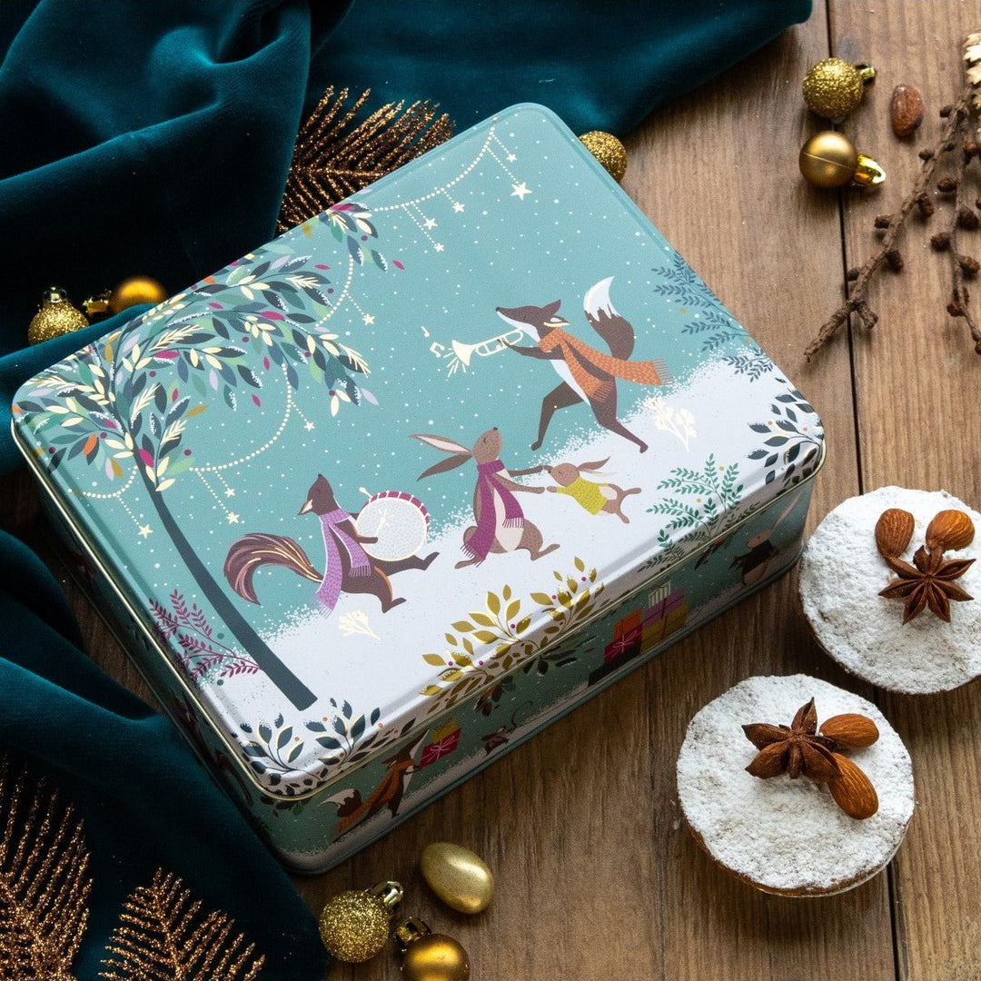 Woodland Tales Biscuit Tin - Sara Miller - Ruby's Home Store