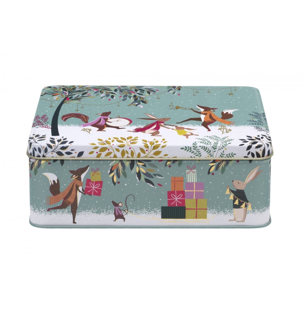 Woodland Tales Biscuit Tin - Sara Miller - Ruby's Home Store